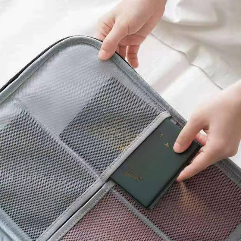 💼 Sac Organisateur de Documents avec Verrou à Code