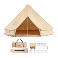 🏕️ Tente Cloche Premium 5 m – 4 Saisons | Camping, Glamping & Aventure