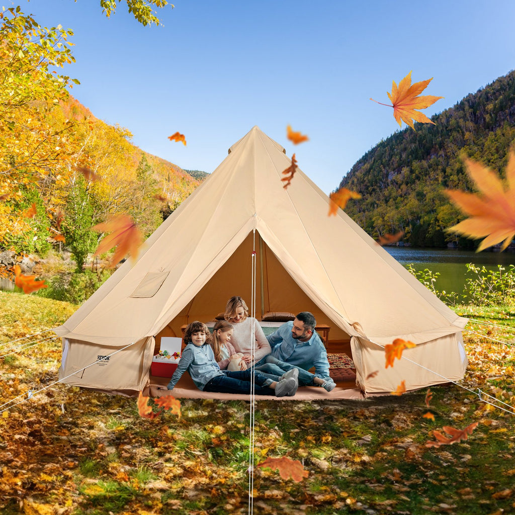 🏕️ Tente Cloche Premium 5 m – 4 Saisons | Camping, Glamping & Aventure