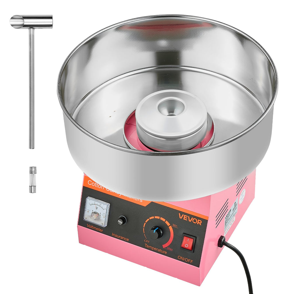 🍭 Machine à Barbe à Papa Électrique 1000W – Créez des Barbes à Papa Gourmandes en Quelques Minutes