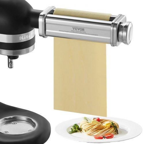 🍝 Laminoir à Pâtes en Acier Inoxydable Compatible KitchenAid